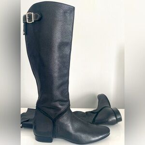 COLE HANN CLASSIC LEATHER KNEE BOOTS